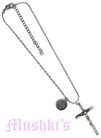 Metal Pendant Necklace - click here for large view